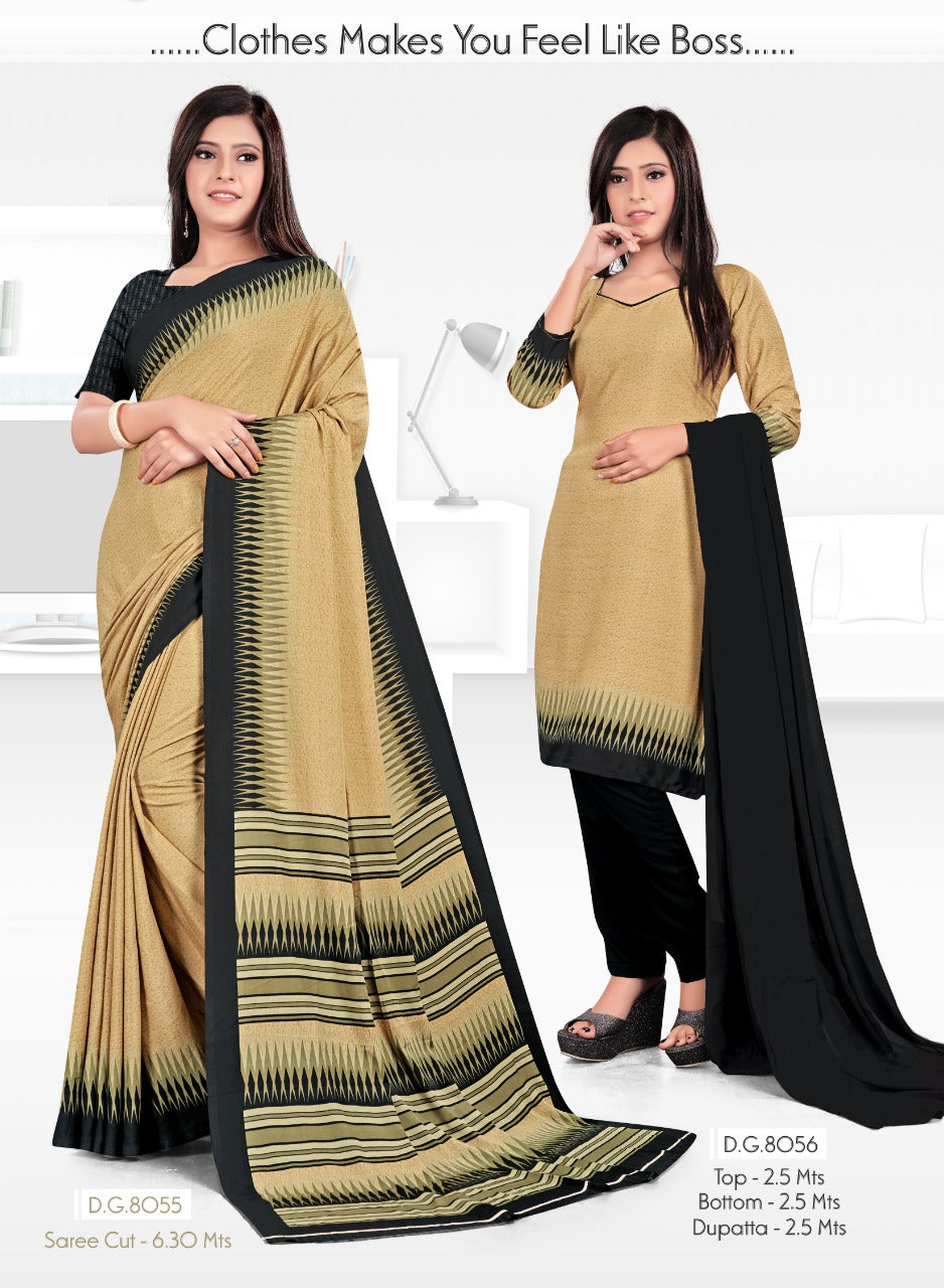 India's largest Collection of UNIFORM SAREES & SALWARS for women-The House  of Uniforms.